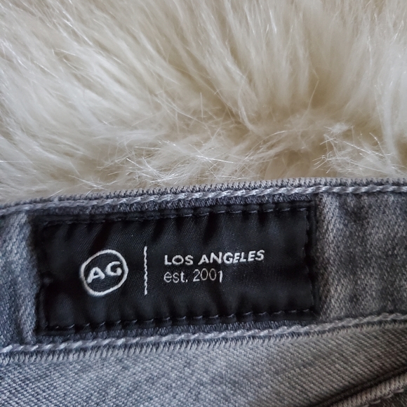 AG The Prima Cigarette Ankle Gray Skinny Jeans Size 27 - Picture 8 of 13